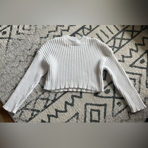 Zara knit crop sweater